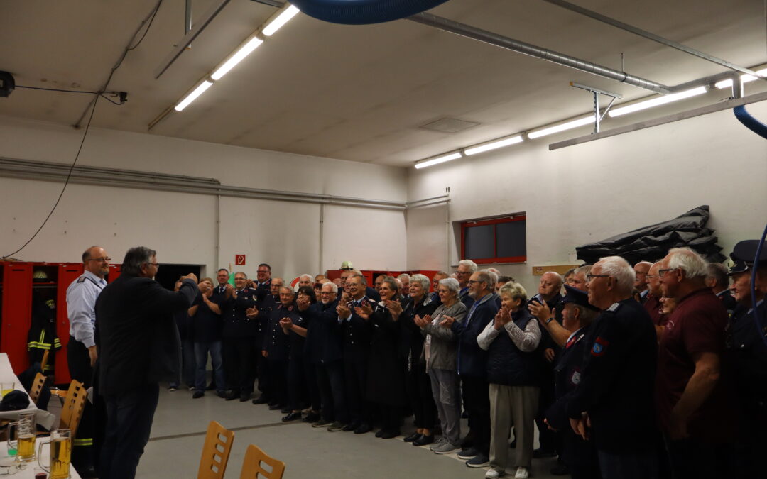 Treffen der Alters- und Ehrenabteilung – Tradition bei der Feuerwehr